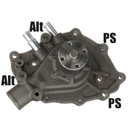 Small Block Ford hi flow water pump in cast iron – FlowKooler Hi Flow ...