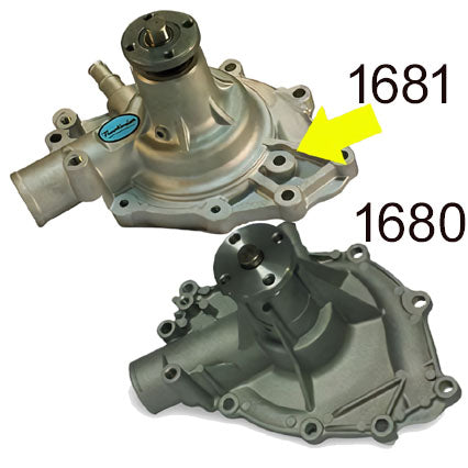 Small Block Ford hi flow water pump to end overheating – FlowKooler Hi ...