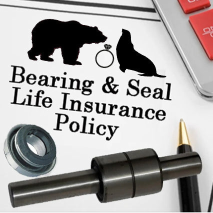 Additional year bearing and seal insurance